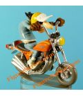 Bici in resina figurina Joe Bar Team TRIUMPH XS 75 HURRICANE