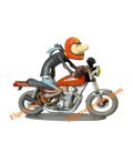 Resin motorcycle Joe Bar Team KAWASAKI 900 ZI
