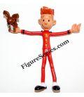 SPIROU flexi figurine and his SPIP squirrel by quick
