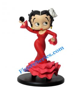 Estatueta BETTY BOOP como dançarina de flamenco