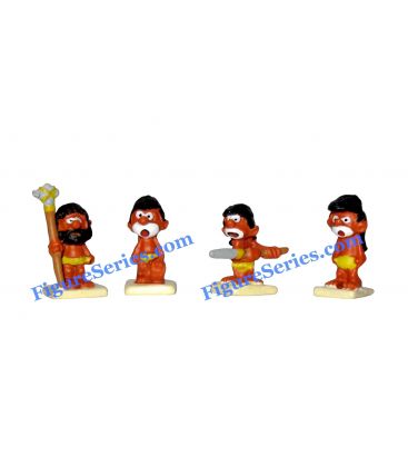 Les SCHLIPS figurines village des Schtroumpfs