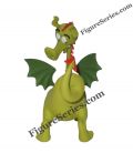 Le Dragon FAFNIR figurine du village des Schtroumpfs