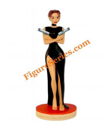 LARA CROFT Resin TOMB RAIDER Figur im sexy Abendkleid