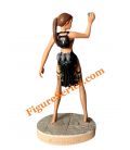 TOMB RAIDER figurine en résine LARA CROFT la fureur du dragon