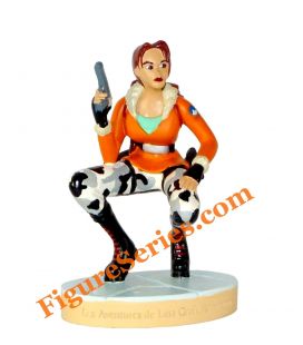 LARA CROFT Resin TOMB RAIDER Figur in der Antarktis