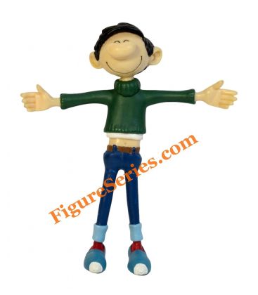 Figurine flexi GASTON LAGAFFE par Plastoy 1999