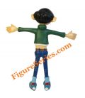 Figurine flexi GASTON LAGAFFE par Plastoy 1999