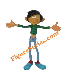 Figurine flexi GASTON LAGAFFE par Plastoy 1999