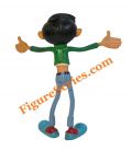 Figurine flexi GASTON LAGAFFE par Plastoy 1999