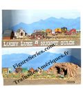 Lucky Luke la ville de Nugget Gulch le bureau des affaires Indiennes